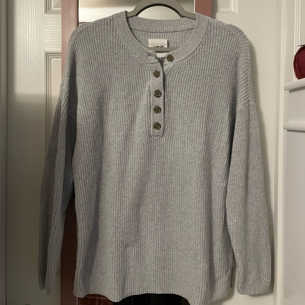 Aerie Button Sweater